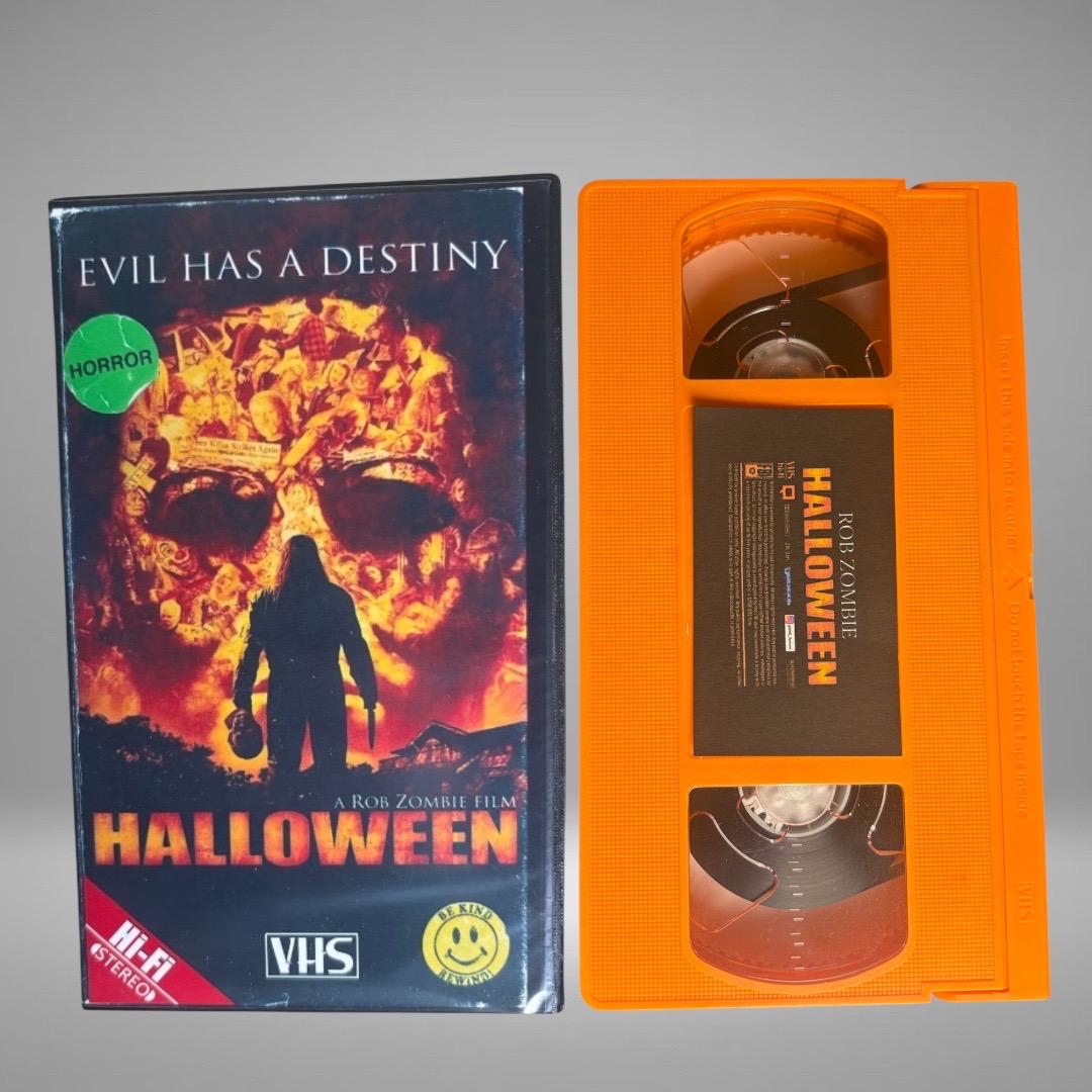 コップス&ロバーソン　VHS　字幕版 Rob Zombie Halloween 1 ORANGE VHS Tape Custom Cover Art Work. the