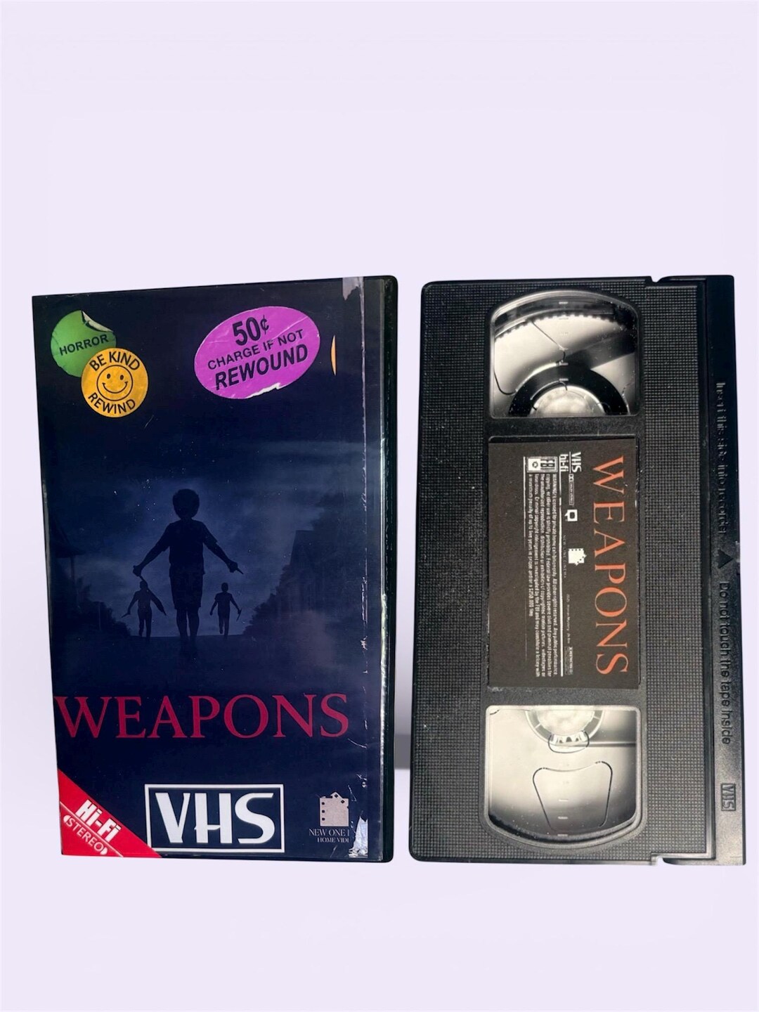 Weapons VHS Custom Artwork Movie. Josh Brolin . Barbarian - Etsy
