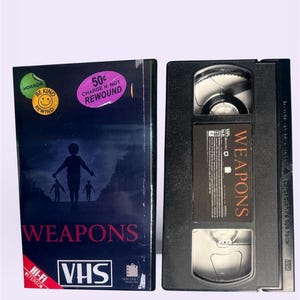 Weapons VHS Custom Artwork Movie. Josh Brolin . Barbarian - Etsy
