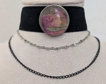 Eternal Bloom Velvet Choker