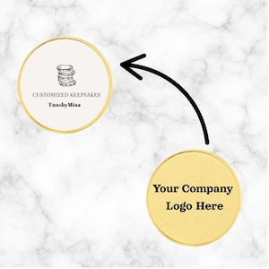 Custom Company Logo Coin,Personalized Corporate Gift,Custom Event Merchandise,Coworker Coin,Business Appreciation Gift,Corporate Event Token