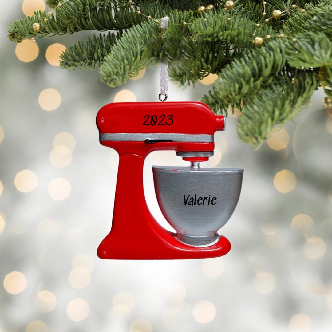 2024 Personalized Kitchenaid Mixer Ornamentbaking Christmas Ornament