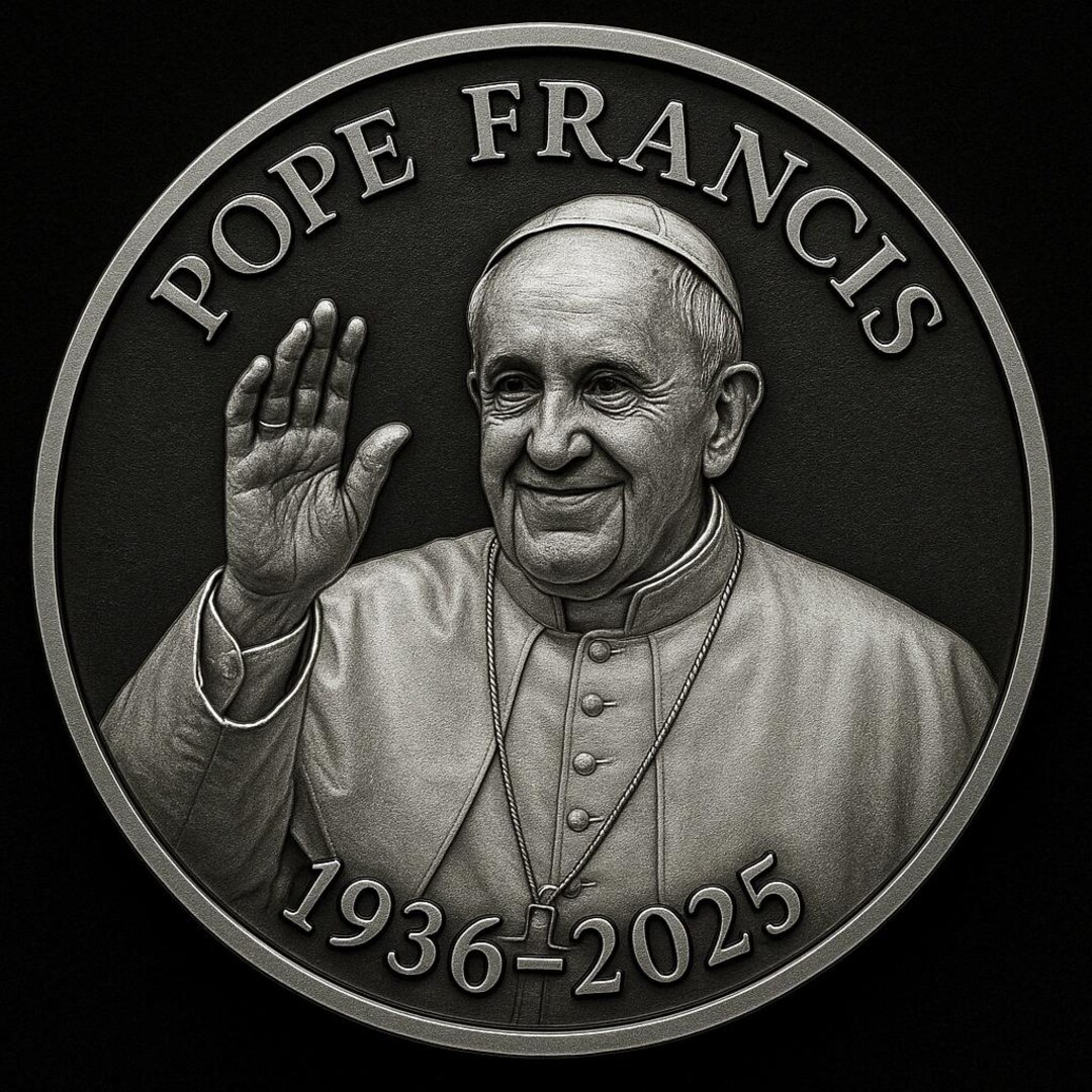 Pope Francis Memorial Coin: Catholic Keepsake (1.5 Inch) - Etsy