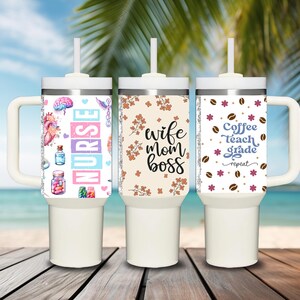 Discover the perfect custom tumbler for any occasion! From monogram water bottles to engraved cups, our collection includes custom Stanley cups, birth flower tumblers, and bridesmaid tumblers with straws—ideal for bridesmaid proposals. Celebrate with bachelorette tumblers, honor nurses with a CNA tumbler, or surprise a coworker with a funny retired tumbler. Great for weddings, vacations, sports, and corporate gifts, including bulk tumblers and company logo cups for events and appreciation gifts!