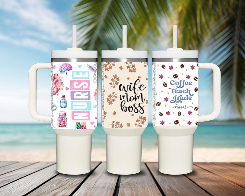 Discover the perfect custom tumbler for any occasion! From monogram water bottles to engraved cups, our collection includes custom Stanley cups, birth flower tumblers, and bridesmaid tumblers with straws—ideal for bridesmaid proposals. Celebrate with bachelorette tumblers, honor nurses with a CNA tumbler, or surprise a coworker with a funny retired tumbler. Great for weddings, vacations, sports, and corporate gifts, including bulk tumblers and company logo cups for events and appreciation gifts!