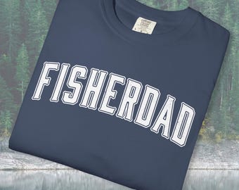 Camiseta de pesca retro con colores cómodos / Regalo para papá / Camiseta gráfica / Camiseta vintage para exteriores / Regalo para papá pescador y entusiastas de la pesca