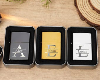Encendedor personalizado con estuche, regalo para padrinos de boda, propuesta de matrimonio única, regalos para bodas