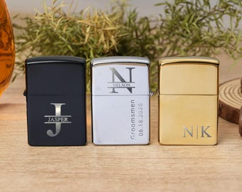 Encendedor personalizado con estuche, regalo para padrinos de boda, propuesta de matrimonio única, regalos para bodas