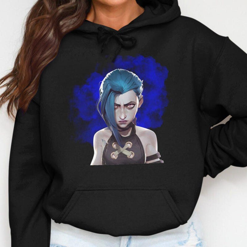 Project X Paris Sweat à Capuche Arcane Mugshot - Jinx Noir S