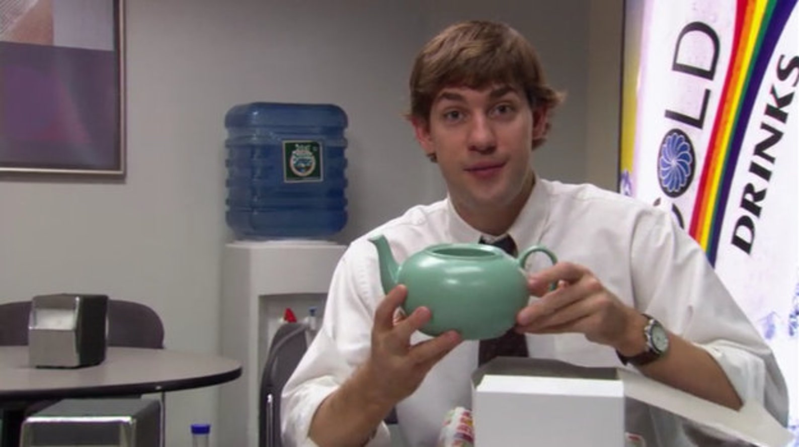 The Office Merchandise Pam and Jim Teapot Tea Towel The Etsy