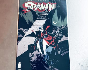 Spawn #100 Comic – Mike Mignola Cover, Image Comics