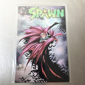 Spawn Issue 58 - Image Comics, Rare Collectible Comic, Todd McFarlane, Dark Fantasy Action Superhero , Classic 90s Vintage Comic Art Edition
