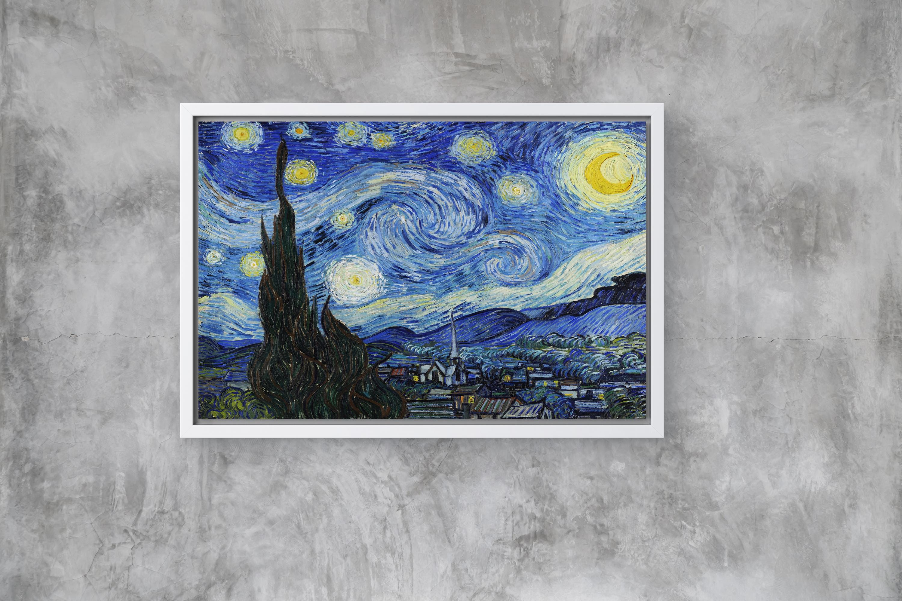ヴィンセント・ヴァン・ゴッホ作「星月夜」（1889年） | キャンバス