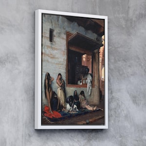 The Slave Market (1871) by Jean-Léon Gérôme | Premium Framed Canvas Art, Ready to Hang | Custom Framing Options | Historical Wall Decor