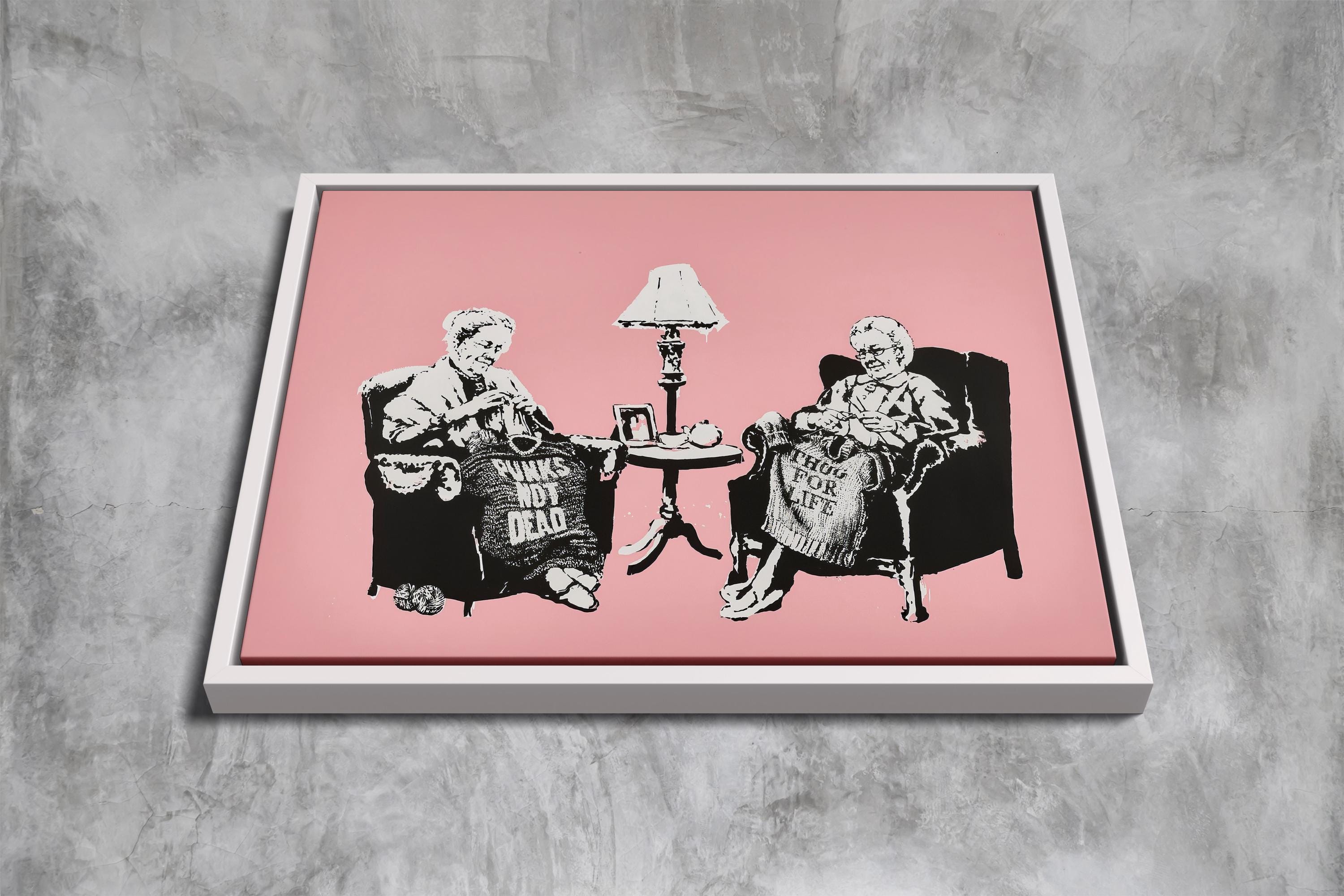 Grannies banksy - Etsy 日本
