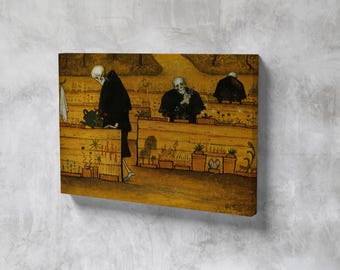 The Garden of Death(1896) by Hugo Simberg - Premium Symbolist Art Reproduction | Framed Artwork for Thoughtful Spaces