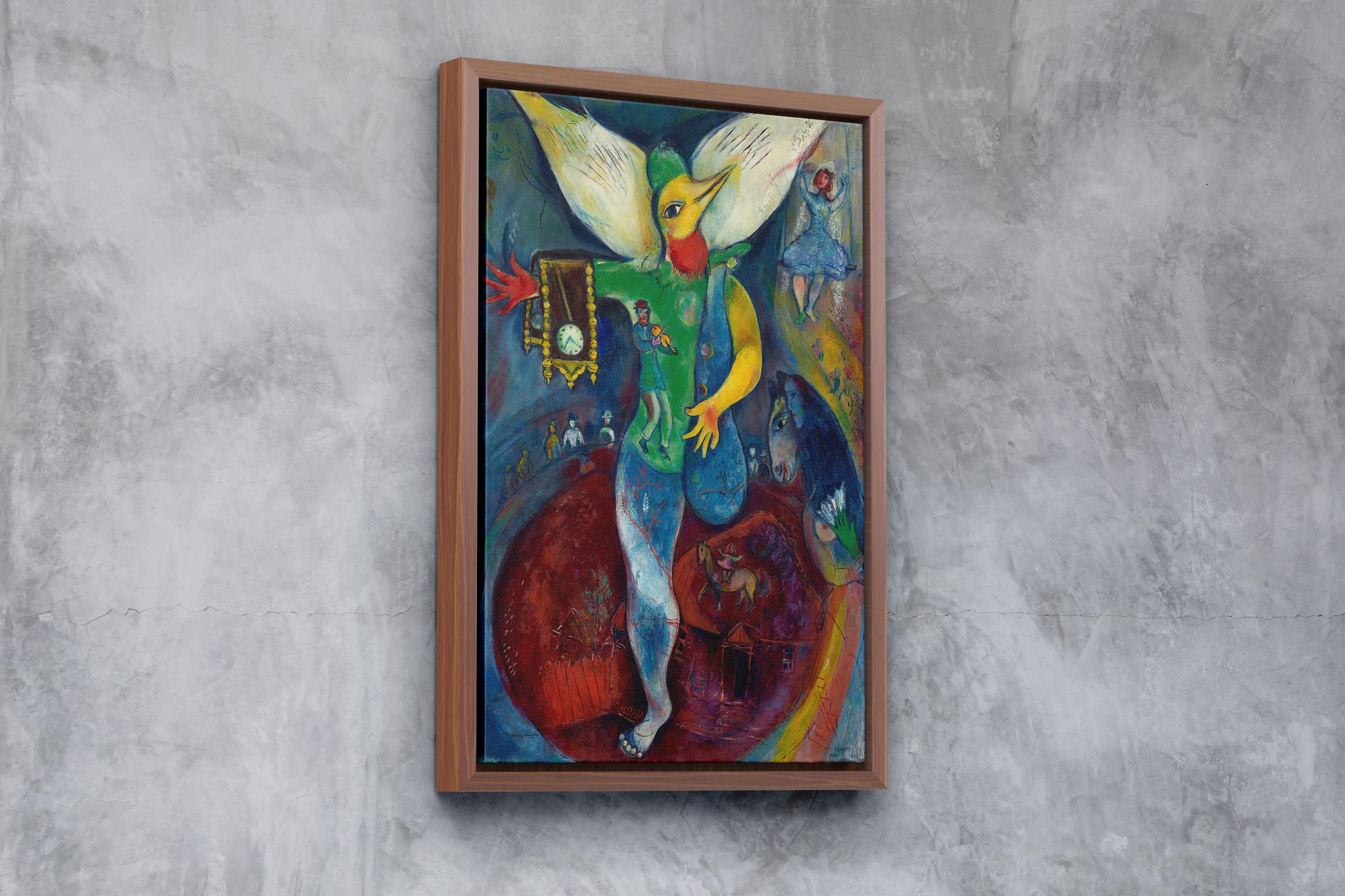 The Juggler (1943) by Marc Chagall – Surreal Circus Canvas Print