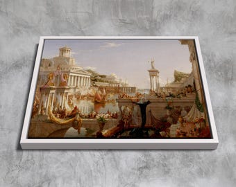 Thomas Cole: The Consummation, The Course of the Empire (1836) Canvas Art Print | Premium Giclee Wall Art, Gallery Wrapped or Framed