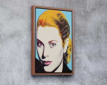 アンディ・ウォーホル作「グレース・ケリー」、ポップアートの著名人の