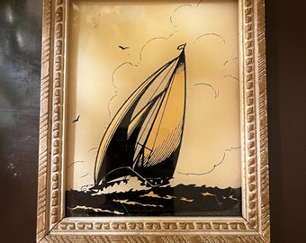 Framed Sailboat Print