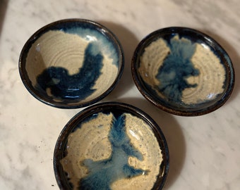 Small Stoneware Bowls set of 3