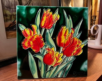 Tulip Art Tile