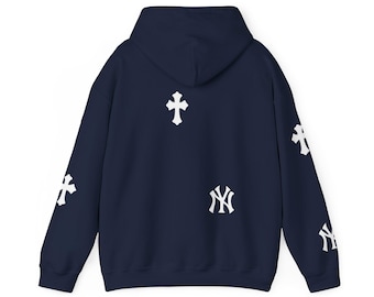 Yankees Y2K Hoodie, 90s Vintage New York Oversized Hoodie