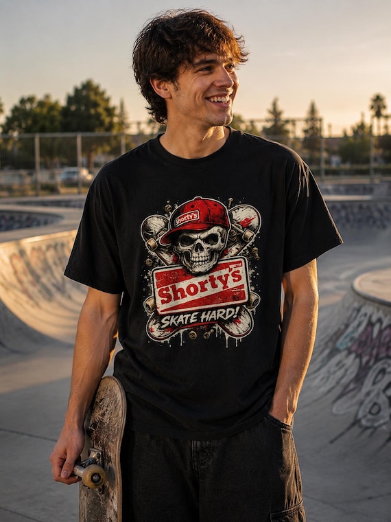 Vintage Skate Graphic T-Shirt, Retro Streetwear Tee, Oversized Casual Shirt, Unisex 90s Style Graphic Tee, Gift for Skater