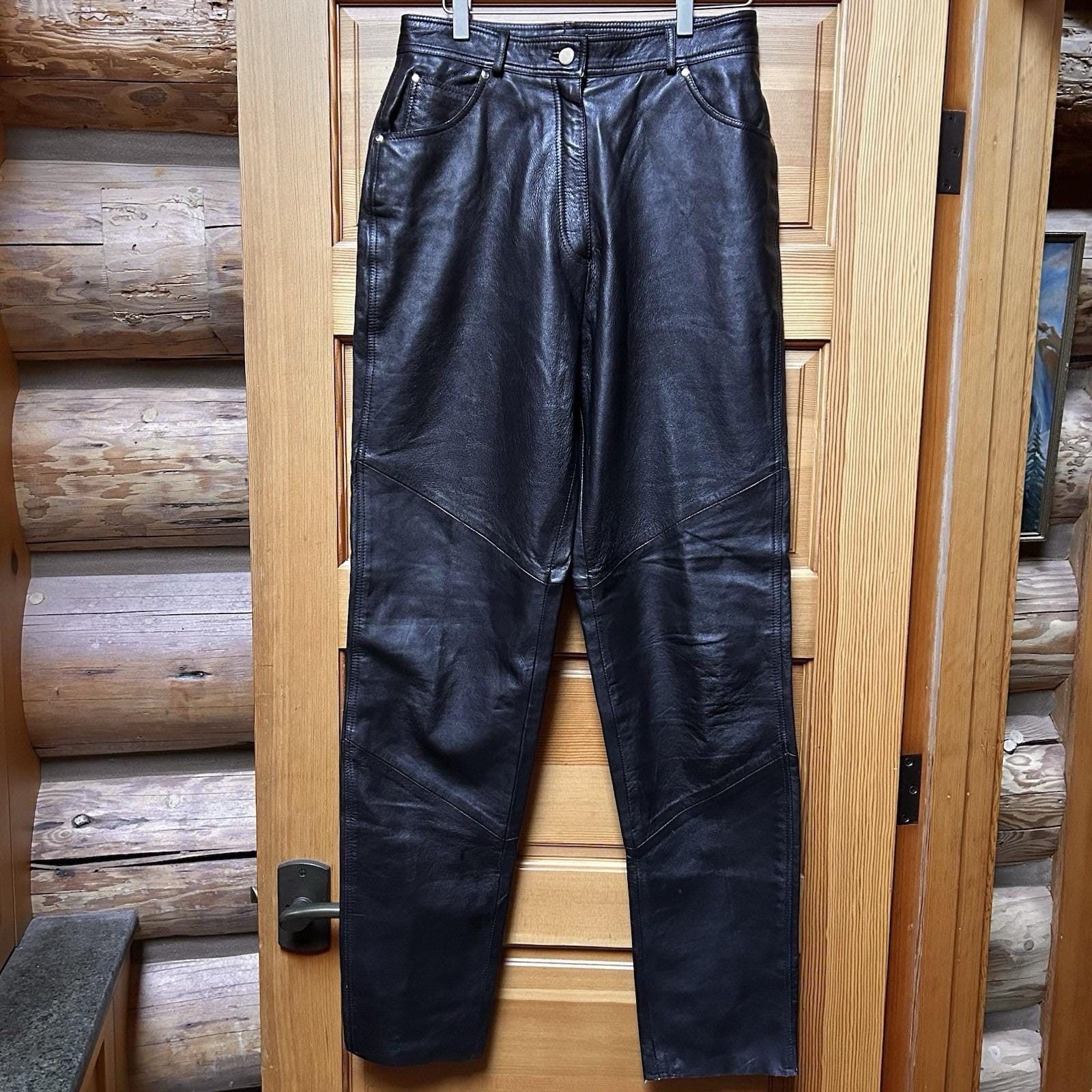 Wilson Leather Pants - Etsy