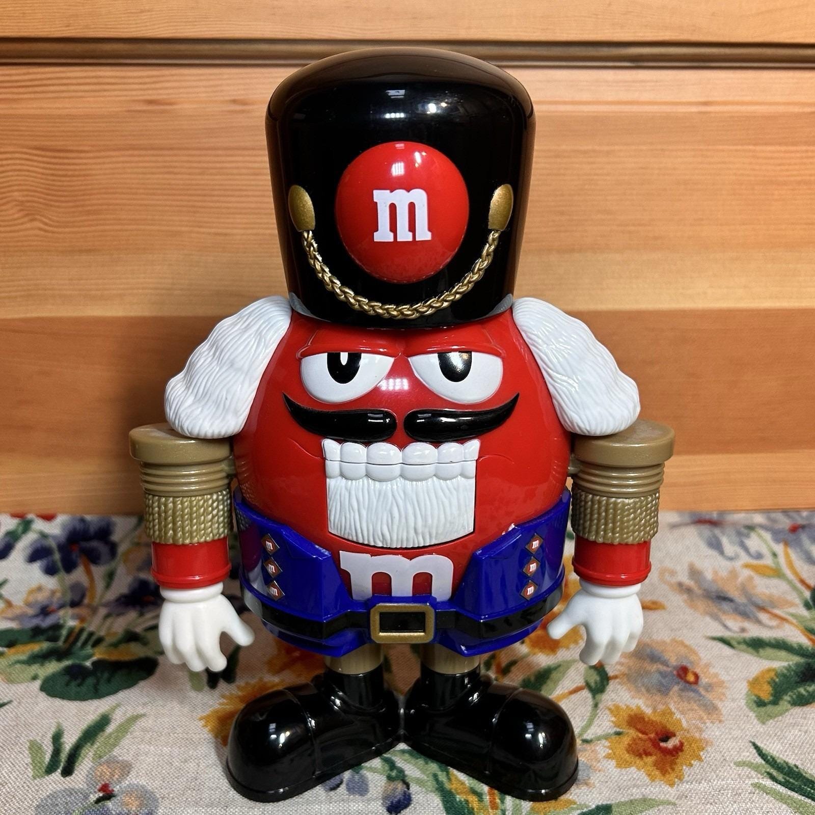 M&M Nutcracker Candy Dispenser ディスペンサー M&M's Nutcracker Xmas Orange Variant Candy Dispenser M & M toy
