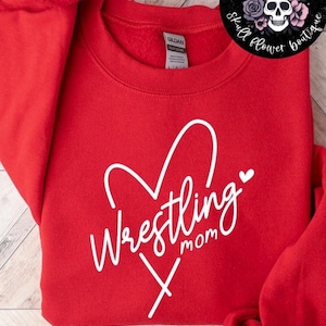 Wrestling mom sweatshirt, wrestling sweatshirt, wrestling life, wrestling mom shirt, funny wrestling sweatshirt