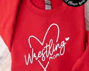 Wrestling mom sweatshirt, wrestling sweatshirt, wrestling life, wrestling mom shirt, funny wrestling sweatshirt