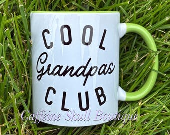 Cool grandpa, grandpa gift, grandpa mug, cool grandpa’s club