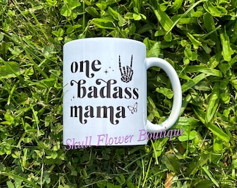 Badass Mama Becher, Madass Skelie Becher, Mama Leben Becher, Badass Mama Geschenk