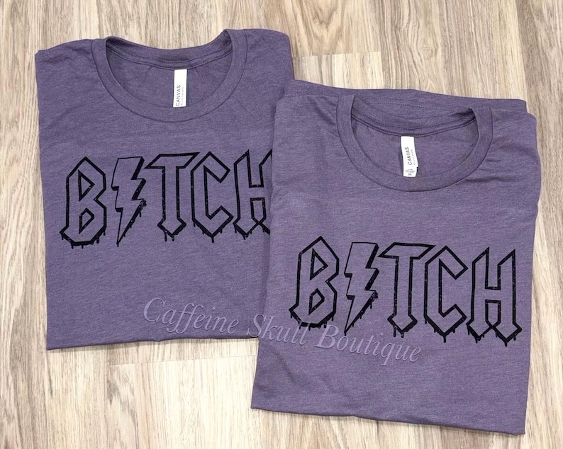 Camiseta "Bitch", "Eu sou uma vadia", camiseta grosseira, camiseta com humor grosseiro, camiseta sarcástica, sarcasmo, camiseta para melhor amiga, palavras inapropriadas imagem 5