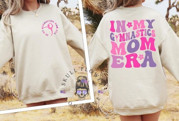 Gymnastics mom era shirt, gymnastics mom, gymnast mom, gymnastics mom shirt, cute gymnastics mom era sweatshirt