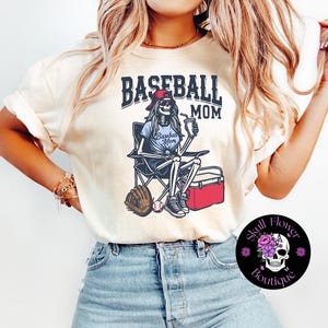 Baseball mom, baseball mama shirt, baseball mom life, always at the field, funny baseball mom shirt, skeleton mom, mom of baseball players