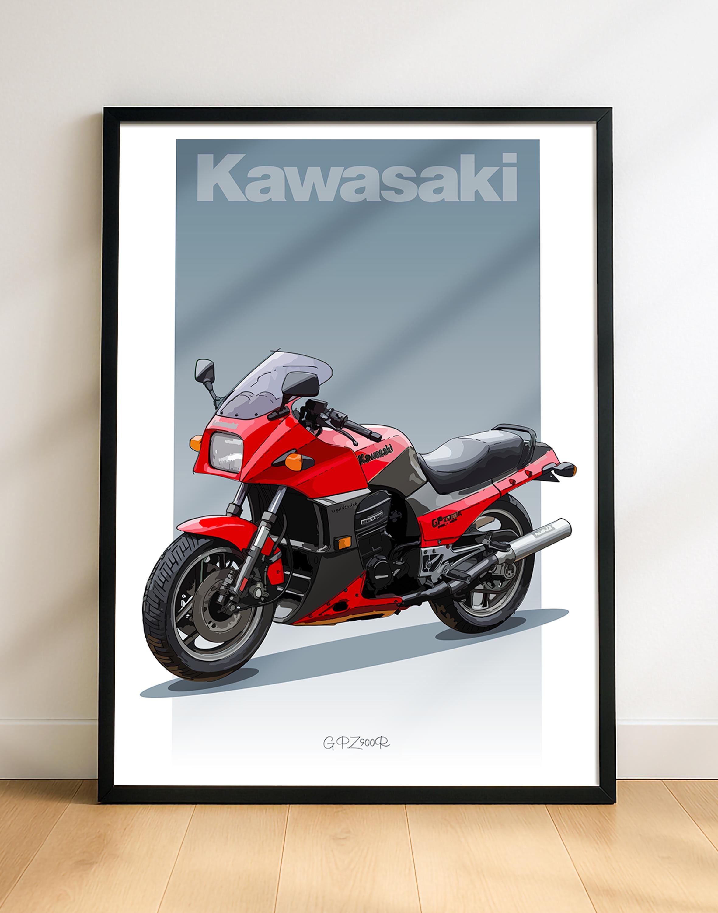 Kawasaki gpz900r - Etsy 日本