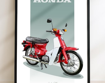 Honda RC-45 - 2ft X 3ft Art Print - Etsy