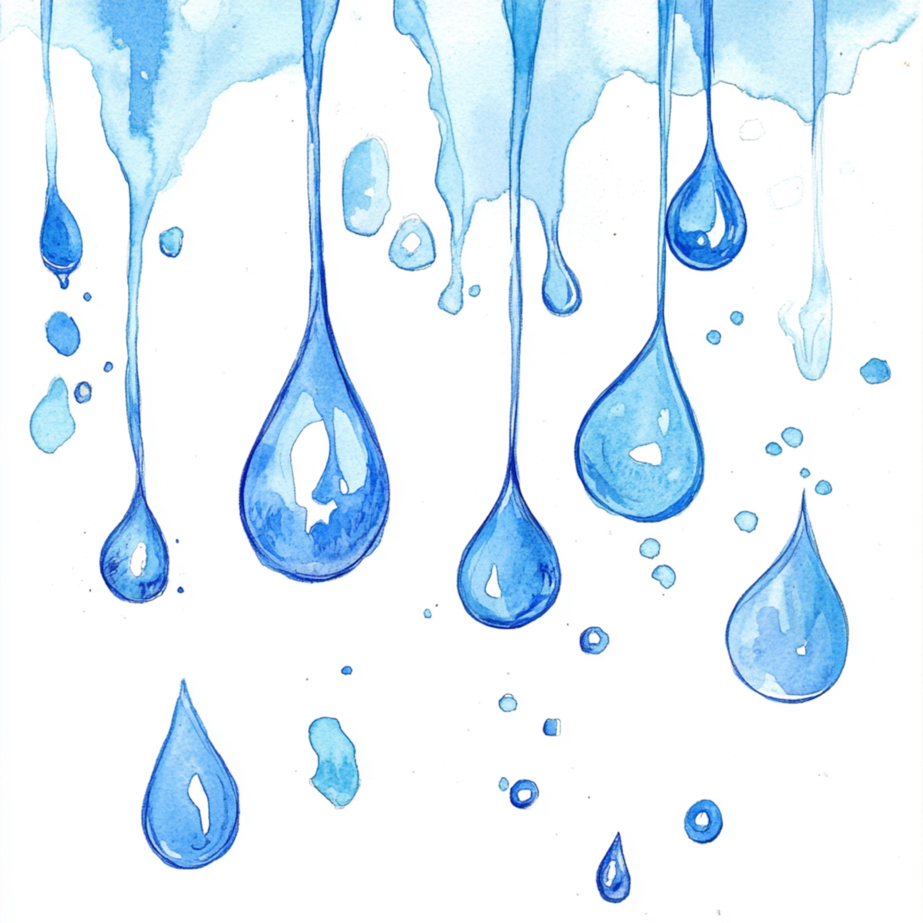 10-printable-rain-drops-art-watercolor-rain-cartoon-rain-drops