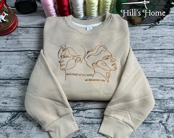Song of Achilles Embroidered Sweatshirt And Hoodie, Greek Mythology Book Merch, Dark Academia Literature Inspired, Romance Novels Shirt