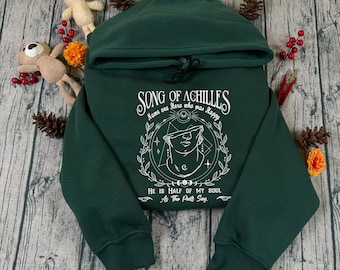 Song of Achilles Embroidered Sweatshirt And Hoodie, Patroclus Shirt, Dead Poets Sweater, Greek Mythology Book Inspired, Bookish Gift