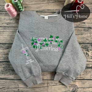 For Every Girl Who Has Ever Felt Powerless Embroidered Sweatshirt And Hoodie, Kai Azer Crewneck, Paedyn Gray Shirt, Laurent Roberts Book