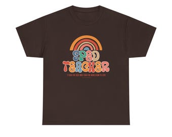 SPED Teacher Shirt - Unisex Heavy Cotton Tee, Special Education Teacher Gift, Inclusive Educator Tee, Support Staff Appreciation Shirt,