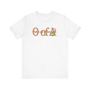 Order of Amaranth Shirt OES Gift for Her T-Shirt