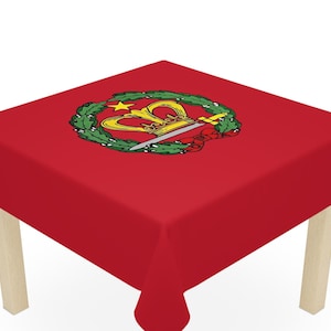 Order of Amaranth Tablecloth for Amaranth celebrations and ceremonies