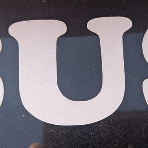 SUS vinyl bumper sticker