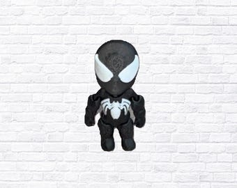 3D-utskriven ledad symbiot Spiderman-figur