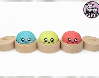 3D-geprinte dumpling-klikkers