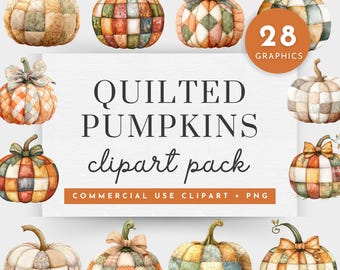 Calabaza acolchada PNG, Calabaza de patchwork bordada PNG, Acuarela de Halloween, Calabaza de patchwork vintage PNG, Calabaza de patchwork retro
